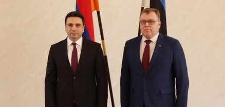 Ալեն Սիմոնյանը հանդիպել է Էստոնիայի Հանրապետության խորհրդարանի նախագահ Լաուրի Հուսսարի հետ