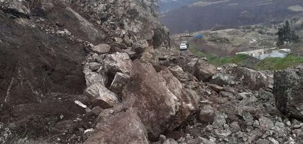 Տավուշ գյուղում տեղի է ունեցել քարաթափում
