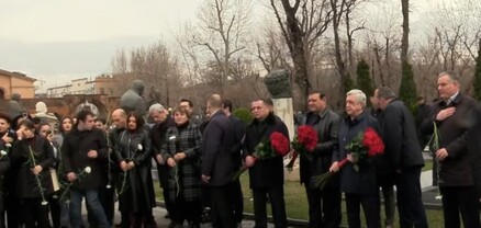 Սերժ Սարգսյանը մասնակցում է Անդրանիկ Մարգարյանի մահվան տարելիցի արարողությանը․ ՈւՂԻՂ
