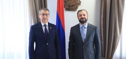 Գևորգ Պապոյանը Ղազախստանի դեսպանի հետ քննարկել է երկկողմ տնտեսական հարցեր