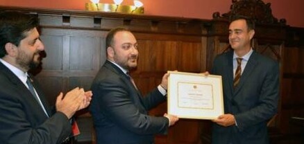 Հայաստանում Արգենտինայի նախկին դեսպանը պարգևատրվել է ՀՀ ԱԳՆ պատվո հուշամեդալով