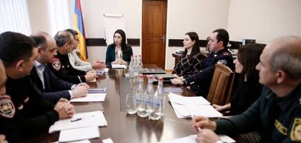 ՆԳ նախարարությունում քննարկվել են ազատությունից զրկված անձանց ուղեկցմանը և պահպանությանը վերաբերող հարցեր