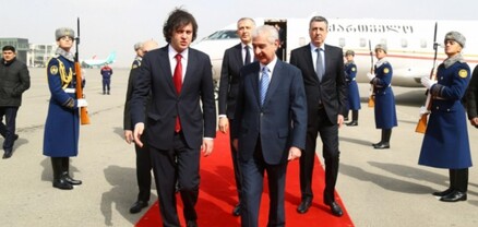 Վրաստանի վարչապետը ժամանել է Բաքու