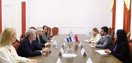 Խանդանյանը Շվեդիայի ԱԳՆ գլխավոր տնօրենի տեղակալին ներկայացրել է տարածաշրջանում առկա մարտահրավերները