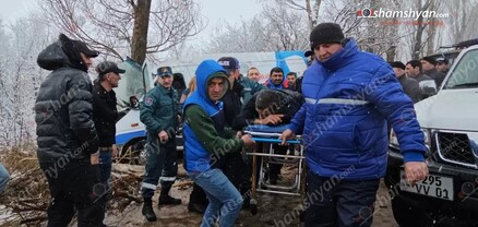 Խոշոր ավտովթար՝ Կոտայքի մարզում. «Ford Transit»-ը բախվել է ծառին. կան վիրավորներ. shamshyan.com