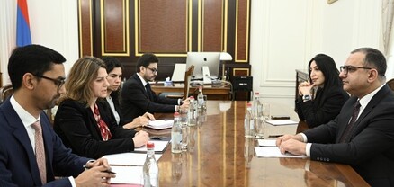 Փոխվարչապետ Տիգրան Խաչատրյանն ընդունել է ԱՄՀ հայաստանյան առաքելության ղեկավարին