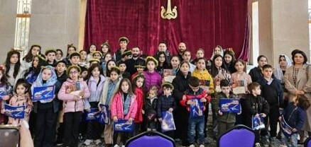Արցախցի մանուկները Ծաղկազարդի տոնին օրհնություն են ստացել Սուրբ Գրիգոր Լուսավորիչ եկեղեցում