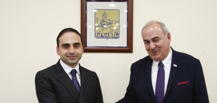 Երևանի քաղաքապետ Տիգրան Ավինյանն ընդունել է Հայաստանում Վրաստանի դեսպանին