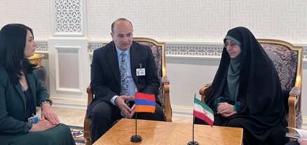Նյու Յորքում Նարեկ Մկրտչյանը հանդիպել է Իրանի կանանց և ընտանիքի հարցերով փոխնախագահի հետ