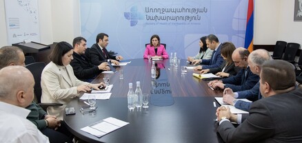 Անահիտ Ավանեսյանը հանդիպել է մարզային բժշկական կենտրոնների ռեանիմատոլոգների հետ