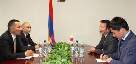 Սյունիքի մարզպետն ընդունել է ՀՀ-ում Ճապոնիայի նորանշանակ արտակարգ և լիազոր դեսպան Աոկի Յուտակային
