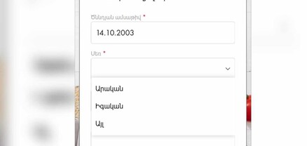 Yerevan City-ի ծառայություններից կարող են օգտվել նաև «այլ» սեռի մարդիկ