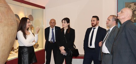 Վրաստանից ժամանած պատվիրակությունն այցելել է Հայաստանի պատմության թանգարան
