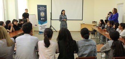 Անահիտ Մանասյանն այցելել է Արարատի մարզի Զանգակատուն համայնքի միջնակարգ դպրոց