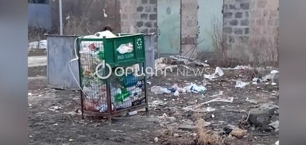 Գյումրիի թե՛ կենտրոնական, թե՛ ծայրամասային թաղամասերից աղբը չի մաքրվում