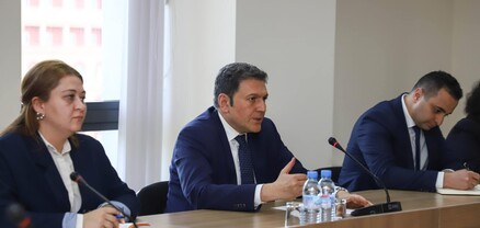 Պարույր Հովհաննիսյանն ընդունել է Ժիլբեր-Լյուկ Դըվինազի ղեկավարած պատվիրակությանը