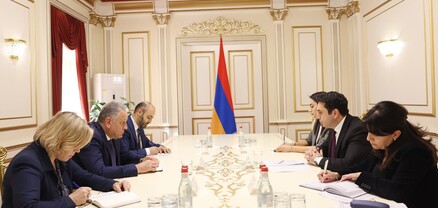 Ալեն Սիմոնյանն ընդունել է ՀՀ-ում Եվրոպական միության պատվիրակության ղեկավար, դեսպան Վասիլիս Մարագոսին