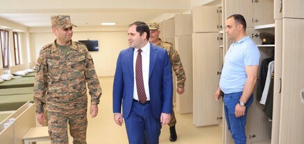 Սուրեն Պապիկյանը շրջայց է կատարել Վազգեն Սարգսյանի անվան ռազմական ակադեմիայում
