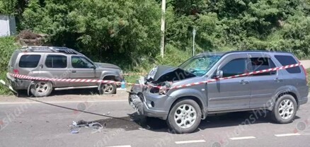Սյունիքում բախվել են «Nissan X-Trail»-ն  ու «Honda CRV»-ն. կան վիրավորներ, այդ թվում՝ երեխաներ․ shamshyan.com