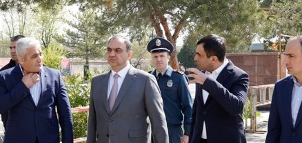 Վահե Ղազարյանն այցելել է ՆԳՆ կրթահամալիր