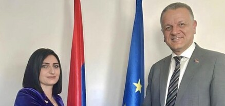 ԵՄ դեսպանի հետ քննարկել ենք ՀՀ սահմանների և ներսում իրավիճակի մասին հարցեր․ Թագուհի Թովմասյան
