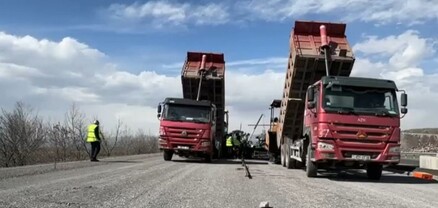 Ընթանում են Հյուսիս-հարավի Լանջիկ-Գյումրի 23 կմ ճանապարհահատվածի կառուցման աշխատանքները