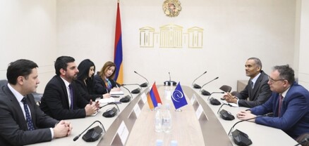 Սարգիս Խանդանյանը հանդիպել է ԵԽ քաղաքական և արտաքին հարաբերությունների տնօրեն Միրոսլավ Պապային