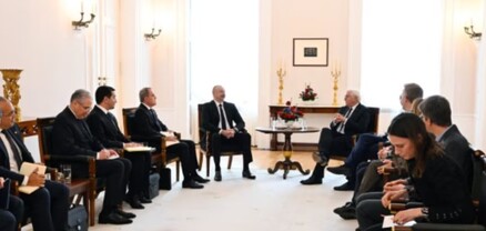 Բեռլինում տեղի է ունեցել Գերմանիայի և Ադրբեջանի նախագահների հանդիպումը