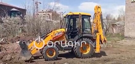 Քաշքշուկ և հայհոյանք՝ ոստիկանների և ապօրինի շինարարություն իրականացնողների միջև