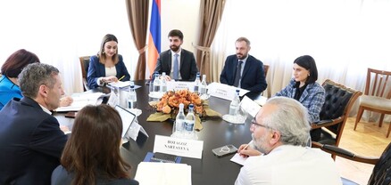 Գևորգ Պապոյանն ընդունել է Ռայմունդ Յելեի գլխավորած պատվիրակությանը