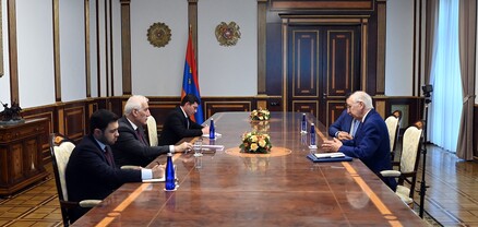 Վահագն Խաչատուրյանն ընդունել է Ֆրանսահայերի խորհրդի նախագահ Դանիել Քյուրքչյանին