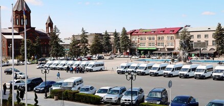 15 նոր միկրոավտոբուս՝ Գյումրիի երթուղային ցանցի համալրման համար