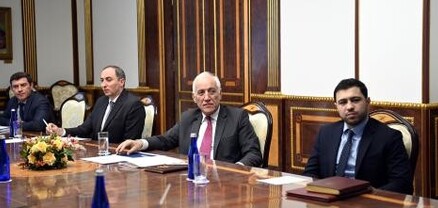 Վահագն Խաչատուրյանն ընդունել է «Մոդեքս» տեղեկատվական վերլուծական կենտրոնի տնօրեն Հայկազ Ֆանյանին