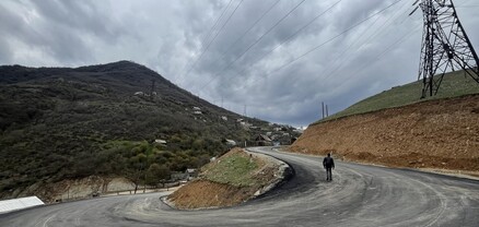 Ավարտին են մոտենում Սանահին-Ակներ ճանապարհի կառուցման աշխատանքները
