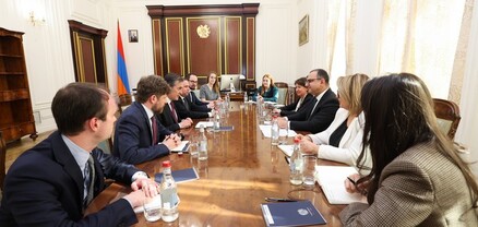 Փոխվարչապետ Տիգրան Խաչատրյանն ընդունել է ԵԱՀԿ Մինսկի խմբի Ֆրանսիայի համանախագահին