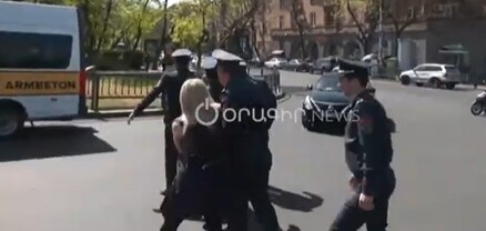 Մեզ ծեծո՛ւմ են․ սահմանը թողել, կնանիքի դեմ են պայքարում․ ցուցարաները ճանապարհ փակեցին