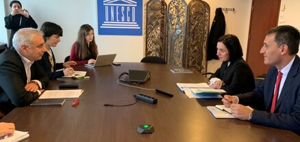 Ժաննա Անդրեասյանը հանդիպումներ է ունեցել ՅՈՒՆԵՍԿՕ-ի գլխավոր տնօրենի տեղակալների հետ