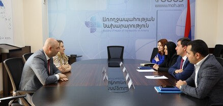 Քննարկվել է առողջապահական համակարգի կայուն զարգացմանն ուղղված դրամաշնորհային ծրագրերի ընթացքը