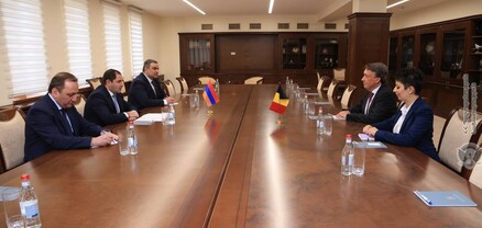 Սուրեն Պապիկյանն ընդունել է Բելգիայի դեսպանին