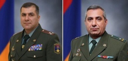Գեներալ-մայորի զինվորական կոչումներ են շնորհվել մի շարք զինվորականների