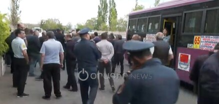 Ավտոբուսի վարորդները բողոքի ակցիա են իրականացնում. ՈւՂԻՂ