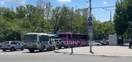 ԱԱԾ շենքի մոտ ուժեղացված ծառայություն է իրականացվում