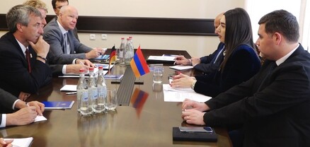 Արփինե Սարգսյանն ընդունել է ԳԴՀ ՆԳ նախարարության խորհրդարանական պետքարտուղարի գլխավորած պատվիրակությանը