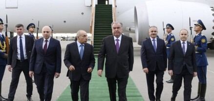 Տաջիկստանի նախագահն այցելել է Ադրբեջան