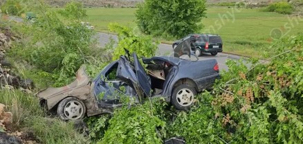 Արագածոտնի մարզում բախվել են Chevrolet-ն ու Mercedes-ը. վերջինի ոչ սթափ վարորդը, նրա կինն ու երեխան տեղափոխվել են հիվանդանոց. shamshyan.com