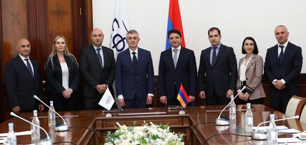 Ֆինանսների նախարարն ընդունել է Կայունացման և զարգացման եվրասիական հիմնադրամի գործադիր տնօրենին