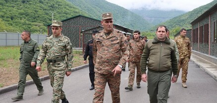 Սուրեն Պապիկյանը այցելել է մարտական հերթապահություն իրականացնող գումարտակներից մեկի տեղակայման վայր