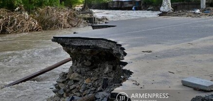 Տեղական ռեսուրսներով կվերականգնենք միջպետական ճանապարհի վնասված բոլոր հատվածները
