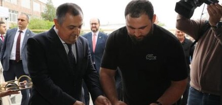 Արմավիրի մարզում բացվել է Սիմոն Մարտիրոսյանի անվան ծանրամարտի մարզադպրոցը