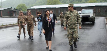 Անահիտ Մանասյանն այցելել է զորամասեր․ ուսումնասիրվել են զինծառայողների իրավունքներին վերաբերող մի շարք հարցեր